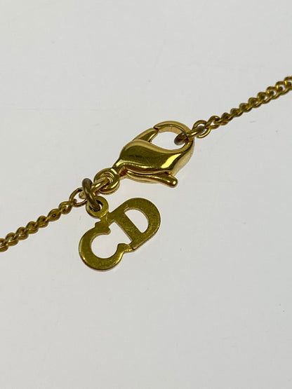 【中古品】【レディース】 Christian Dior クリスチャンディオール Dロゴ チャーム付き ＆ ハートネックレス アクセサリー レディース 182-250918-em-04-min カラー：ゴールド/シルバー 万代Net店