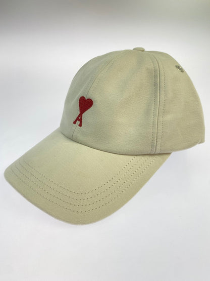【LIFTる。景品】【中古美品】【メンズ/レディース】AMI PARIS アミパリス UCP006 AW0041 ハートロゴ BB CAP キャップ 帽子 185-250927-ks-01-min カラー：アイボリー 万代Net店