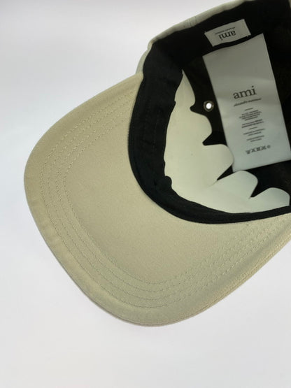 【LIFTる。景品】【中古美品】【メンズ/レディース】AMI PARIS アミパリス UCP006 AW0041 ハートロゴ BB CAP キャップ 帽子 185-250927-ks-01-min カラー：アイボリー 万代Net店