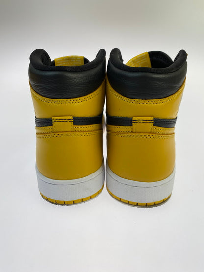 【中古品】【メンズ】 NIKE ナイキ AIR JORDAN 1 HIGH OG POLLEN 555088-701 エア ジョーダン 1 レトロ ハイ オリジナル ポレン スニーカー 靴 160-250909-kk-34-min カラー：POLLEN/WHITE-BLACK 万代Net店
