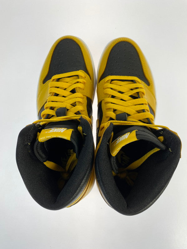 【中古品】【メンズ】 NIKE ナイキ AIR JORDAN 1 HIGH OG POLLEN 555088-701 エア ジョーダン 1 レトロ ハイ オリジナル ポレン スニーカー 靴 160-250909-kk-34-min カラー：POLLEN/WHITE-BLACK 万代Net店