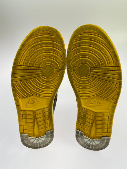 【中古品】【メンズ】 NIKE ナイキ AIR JORDAN 1 HIGH OG POLLEN 555088-701 エア ジョーダン 1 レトロ ハイ オリジナル ポレン スニーカー 靴 160-250909-kk-34-min カラー：POLLEN/WHITE-BLACK 万代Net店