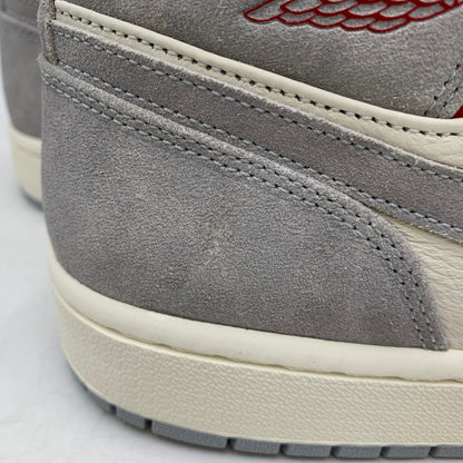 【中古美品】【メンズ】 NIKE×SNS ナイキ×エスエヌエス CT3443-100 AIR JORDAN 1 MID エア ジョーダン 1 ミッド スニーカー シューズ 靴 160-250919-cs-04-izu サイズ：29.5cm カラー：GREY/RED 万代Net店