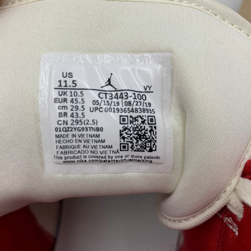 【中古美品】【メンズ】 NIKE×SNS ナイキ×エスエヌエス CT3443-100 AIR JORDAN 1 MID エア ジョーダン 1 ミッド スニーカー シューズ 靴 160-250919-cs-04-izu サイズ：29.5cm カラー：GREY/RED 万代Net店