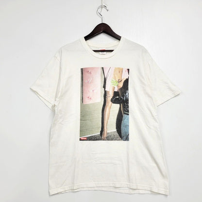 【中古品】【メンズ】 Supreme シュプリーム MODEL TEE モデル Tシャツ 半袖 トップス 149-250920-as-03-izu サイズ：M カラー：ホワイト 万代Net店