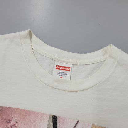 【中古品】【メンズ】 Supreme シュプリーム MODEL TEE モデル Tシャツ 半袖 トップス 149-250920-as-03-izu サイズ：M カラー：ホワイト 万代Net店