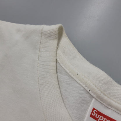 【中古品】【メンズ】 Supreme シュプリーム MODEL TEE モデル Tシャツ 半袖 トップス 149-250920-as-03-izu サイズ：M カラー：ホワイト 万代Net店