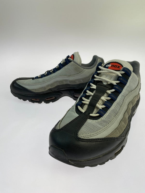 【中古品】【メンズ】 NIKE ナイキ DM0011-007 AIR MAX 95 BLACK TRACK RED 靴シューズスニーカー 160-250902-AS-35-min サイズ：27.0cm カラー：ブラック/グレー 万代Net店