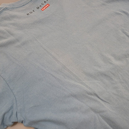 【中古品】【メンズ】 Supreme シュプリーム ROY DECARAVA MISSISSIPPI TEE ロイ・デカラヴァ ミシシッピ Tシャツ 半袖 トップス 149-250920-as-05-izu サイズ：M カラー：ブルー 万代Net店