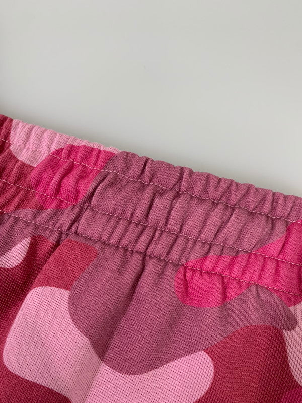 【中古品】【メンズ】 DENIM TEARS デニムティアーズ COTTON WREATH SWEATPANT スウェットパンツ 153-250913-ks-42-min サイズ：XL カラー：カモ柄 ピンク 万代Net店