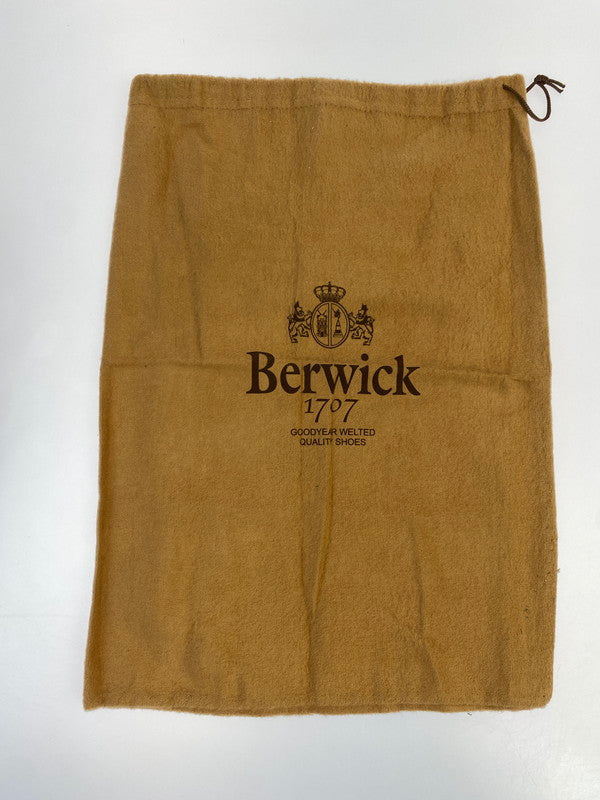 【中古品】【メンズ】 BERWICK バーウィック 4340SIDADB DARK BROWN 靴 シューズ レザー 165-250831-AS-13-min サイズ：6 1/2 カラー：ダークブラウン 万代Net店