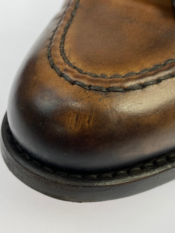 【中古品】【メンズ】 BERWICK バーウィック 4340SIDADB DARK BROWN 靴 シューズ レザー 165-250831-AS-13-min サイズ：6 1/2 カラー：ダークブラウン 万代Net店