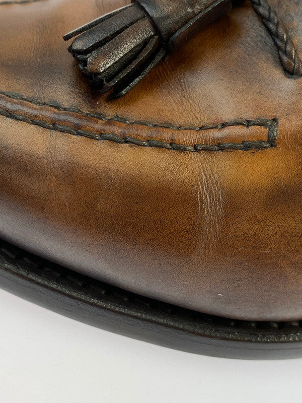 【中古品】【メンズ】 BERWICK バーウィック 4340SIDADB DARK BROWN 靴 シューズ レザー 165-250831-AS-13-min サイズ：6 1/2 カラー：ダークブラウン 万代Net店