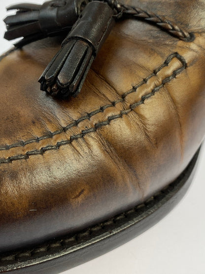 【中古品】【メンズ】 BERWICK バーウィック 4340SIDADB DARK BROWN 靴 シューズ レザー 165-250831-AS-13-min サイズ：6 1/2 カラー：ダークブラウン 万代Net店