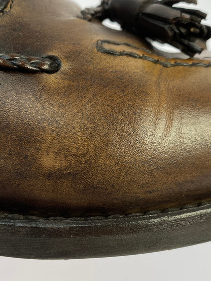 【中古品】【メンズ】 BERWICK バーウィック 4340SIDADB DARK BROWN 靴 シューズ レザー 165-250831-AS-13-min サイズ：6 1/2 カラー：ダークブラウン 万代Net店