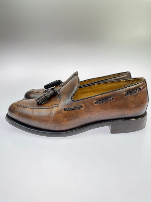 【中古品】【メンズ】 BERWICK バーウィック 4340SIDADB DARK BROWN 靴 シューズ レザー 165-250831-AS-13-min サイズ：6 1/2 カラー：ダークブラウン 万代Net店