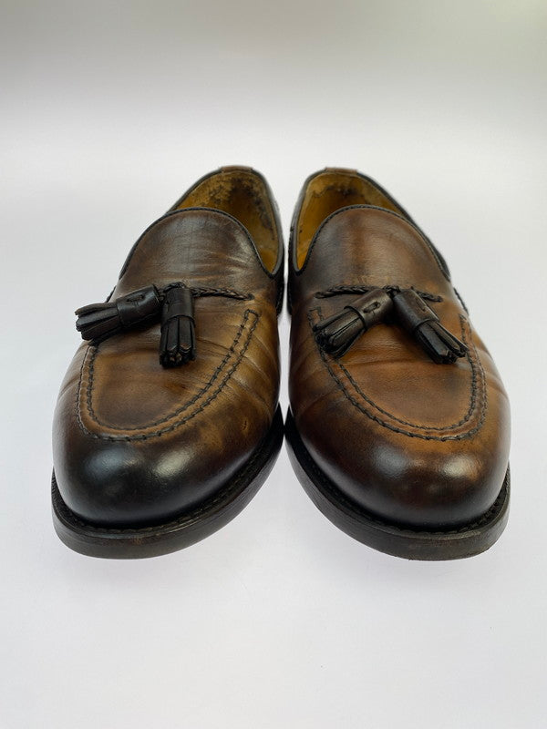 【中古品】【メンズ】 BERWICK バーウィック 4340SIDADB DARK BROWN 靴 シューズ レザー 165-250831-AS-13-min サイズ：6 1/2 カラー：ダークブラウン 万代Net店