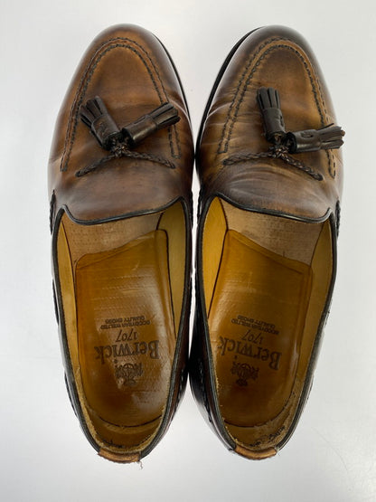 【中古品】【メンズ】 BERWICK バーウィック 4340SIDADB DARK BROWN 靴 シューズ レザー 165-250831-AS-13-min サイズ：6 1/2 カラー：ダークブラウン 万代Net店