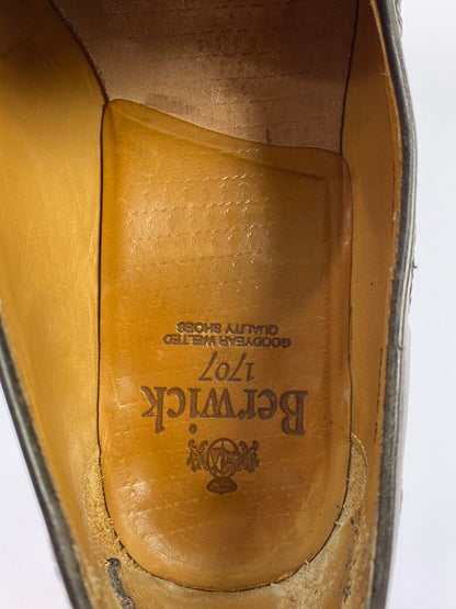 【中古品】【メンズ】 BERWICK バーウィック 4340SIDADB DARK BROWN 靴 シューズ レザー 165-250831-AS-13-min サイズ：6 1/2 カラー：ダークブラウン 万代Net店