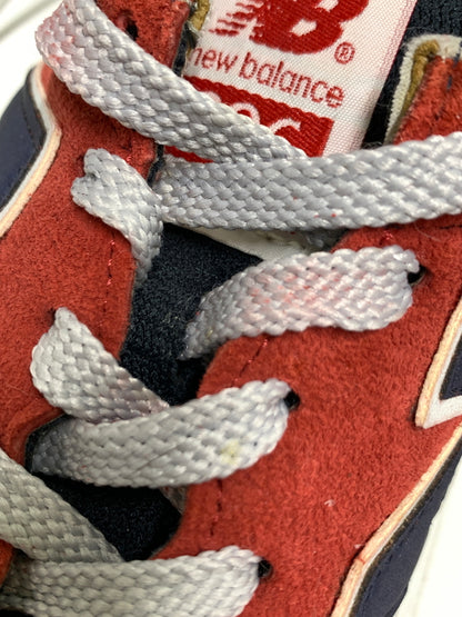 【中古品】【メンズ】 NEW BALANCE ニューバランス × J.CREW ジェイクルー MADE IN U.S.A M996JC4 アメリカ製 スニーカー シューズ 靴 コラボ 162-260927-em-08-min サイズ：28.0cm カラー：レッド/ネイビー/グレー 万代Net店