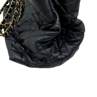 【中古品】【レディース】 CHANEL シャネル 16番台 ココマーク チェーントートバッグ カバン 鞄 180-250425-as-22-izu カラー：ブラック 万代Net店