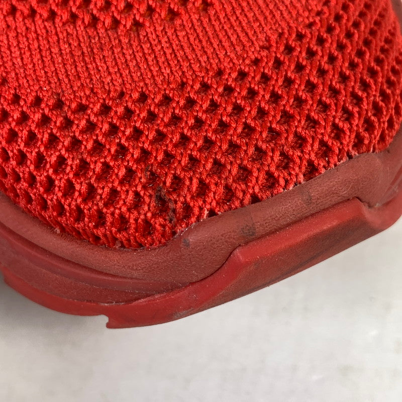 【中古品】【メンズ】 SALVATORE FERRAGAMO NIMA KNIT BUBBKE GUM スニーカー 靴 サルヴァトーレ・フェラガモ 162-250814-st-26-fuz サイズ：9M カラー：レッド 万代Net店