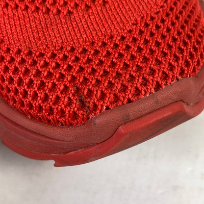 【中古品】【メンズ】 SALVATORE FERRAGAMO NIMA KNIT BUBBKE GUM スニーカー 靴 サルヴァトーレ・フェラガモ 162-250814-st-26-fuz サイズ：9M カラー：レッド 万代Net店