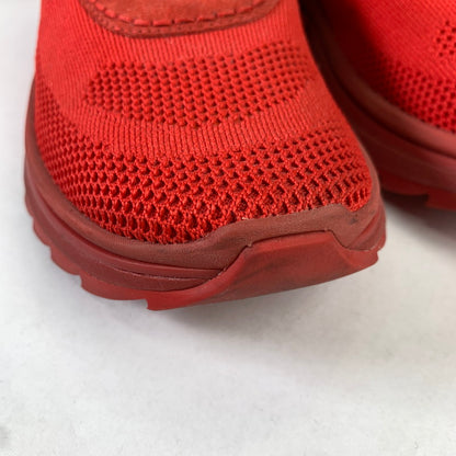 【中古品】【メンズ】 SALVATORE FERRAGAMO NIMA KNIT BUBBKE GUM スニーカー 靴 サルヴァトーレ・フェラガモ 162-250814-st-26-fuz サイズ：9M カラー：レッド 万代Net店