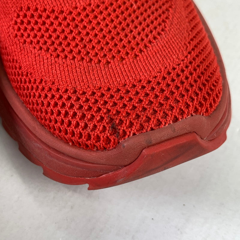 【中古品】【メンズ】 SALVATORE FERRAGAMO NIMA KNIT BUBBKE GUM スニーカー 靴 サルヴァトーレ・フェラガモ 162-250814-st-26-fuz サイズ：9M カラー：レッド 万代Net店