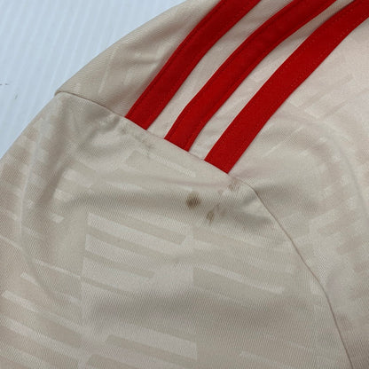 【中古品】【メンズ】 adidas アディダス FC バイエルン・ミュンヘン サード ユニフォーム トップス 半袖 148-250821-ma-04-izu サイズ：L カラー：ベージュ 万代Net店