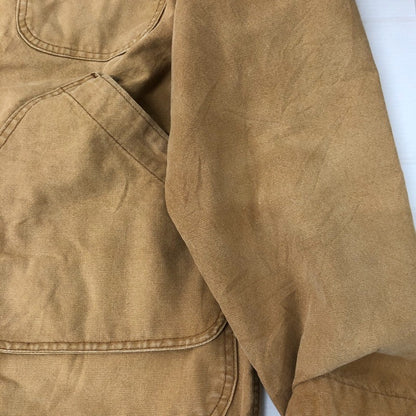 【中古品】【メンズ】 80's DUCK HUNTING JACKET VINTAGE 80年代 ダック生地 ハンティングジャケット アウター ヴィンテージ ※ライナー付属 144-250909-nm-08-fuzh サイズ：サイズ不明（およそM～L） カラー：ブラウン系 万代Net店