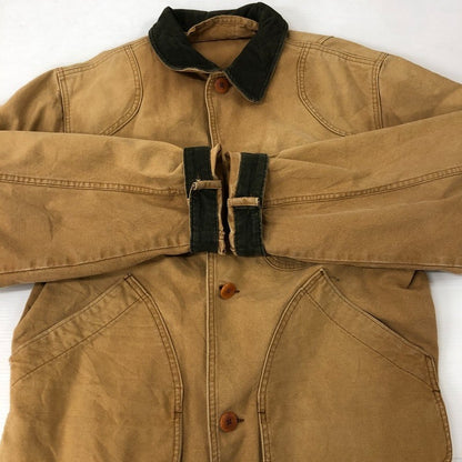 【中古品】【メンズ】 80's DUCK HUNTING JACKET VINTAGE 80年代 ダック生地 ハンティングジャケット アウター ヴィンテージ ※ライナー付属 144-250909-nm-08-fuzh サイズ：サイズ不明（およそM～L） カラー：ブラウン系 万代Net店