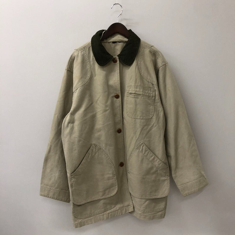 【中古品】【メンズ】 80's DUCK HUNTING JACKET T540 VINTAGE 80年代 ダック生地 ハンティングジャケット ライトアウター ヴィンテージ 144-250909-nm-07-fuzh サイズ：lady's Lサイズ カラー：カーキ系 万代Net店