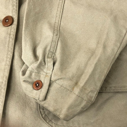 【中古品】【メンズ】 80's DUCK HUNTING JACKET T540 VINTAGE 80年代 ダック生地 ハンティングジャケット ライトアウター ヴィンテージ 144-250909-nm-07-fuzh サイズ：lady's Lサイズ カラー：カーキ系 万代Net店
