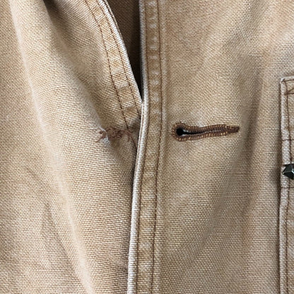 【中古品】【メンズ】 80's DUCK HUNTING JACKET VINTAGE 80年代 ダック生地 ハンティングジャケット アウター ヴィンテージ ※ライナー付属 144-250909-nm-08-fuzh サイズ：サイズ不明（およそM～L） カラー：ブラウン系 万代Net店
