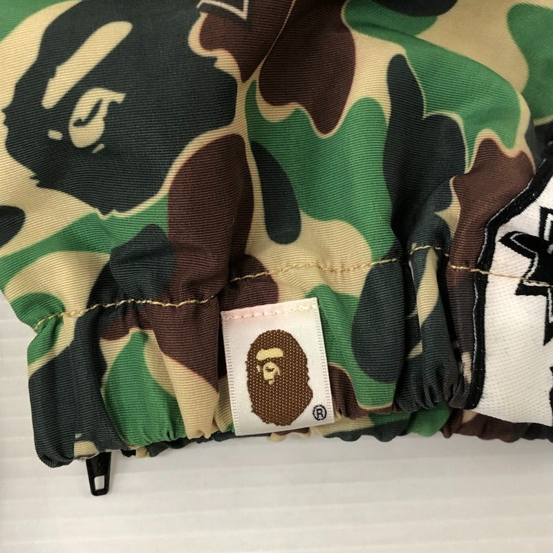 【中古美品】【メンズ】 SAINTMICHAEL×A BATHING APE セントマイケル× エイプ トラックパンツ SM-YS8-0000-C30 24SS AP_TRACK PNT ST APE CAMO 153-250909-nm-23-tei サイズ：L 万代Net店