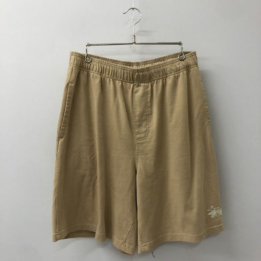 【中古品】【メンズ】 STUSSY ステューシー 112334 25SS JERSEY SHORT スウェットハーフパンツ 153-250909-nm-24-tei サイズ：M カラー：ベージュ 万代Net店
