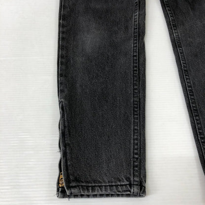 【中古品】【レディース】 GUESS 80’S GEORGES MARCIANO ブラックデニムパンツ 156-250909-nm-26-tei サイズ：26 カラー：ブラック 万代Net店