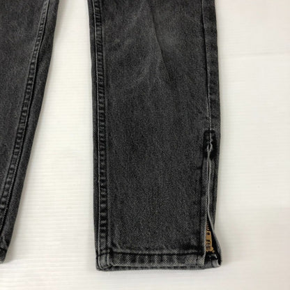 【中古品】【レディース】 GUESS 80’S GEORGES MARCIANO ブラックデニムパンツ 156-250909-nm-26-tei サイズ：26 カラー：ブラック 万代Net店