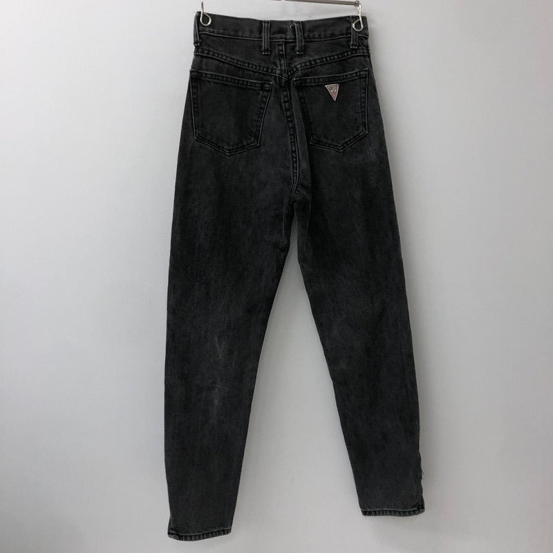【中古品】【レディース】 GUESS 80’S GEORGES MARCIANO ブラックデニムパンツ 156-250909-nm-26-tei サイズ：26 カラー：ブラック 万代Net店