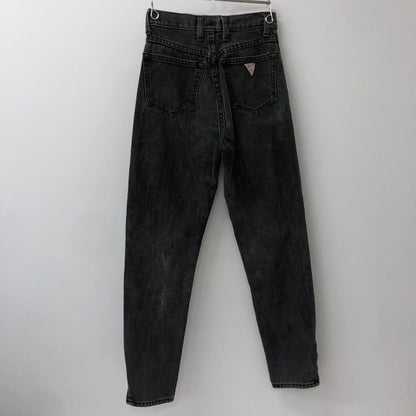 【中古品】【レディース】 GUESS 80’S GEORGES MARCIANO ブラックデニムパンツ 156-250909-nm-26-tei サイズ：26 カラー：ブラック 万代Net店