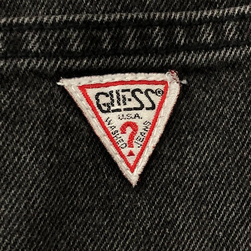 【中古品】【レディース】 GUESS 80’S GEORGES MARCIANO ブラックデニムパンツ 156-250909-nm-26-tei サイズ：26 カラー：ブラック 万代Net店