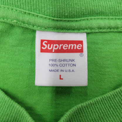 【中古品】【メンズ】 Supreme シュプリーム KING OF NEW YORK TEE Tシャツ 半袖 トップス 149-250920-as-02-izu サイズ：L カラー：グリーン 万代Net店