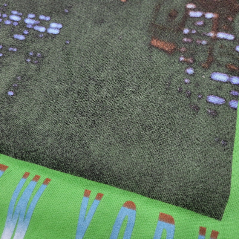 【中古品】【メンズ】 Supreme シュプリーム KING OF NEW YORK TEE Tシャツ 半袖 トップス 149-250920-as-02-izu サイズ：L カラー：グリーン 万代Net店