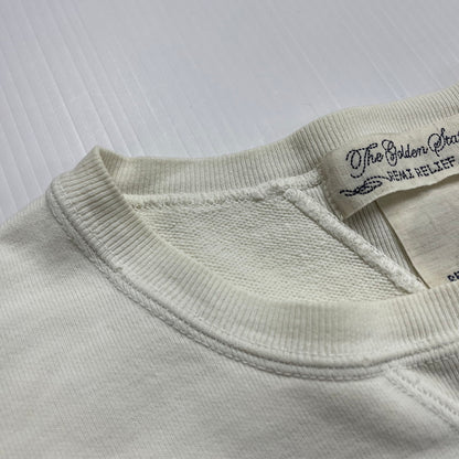 【中古品】【メンズ】 REMI RELIEF レミレリーフ COTTON CREWNECK SWEAT コットン クルーネックスウェット トップス トレーナー 145-250411-kk-08-tei サイズ：M カラー：ホワイト 万代Net店