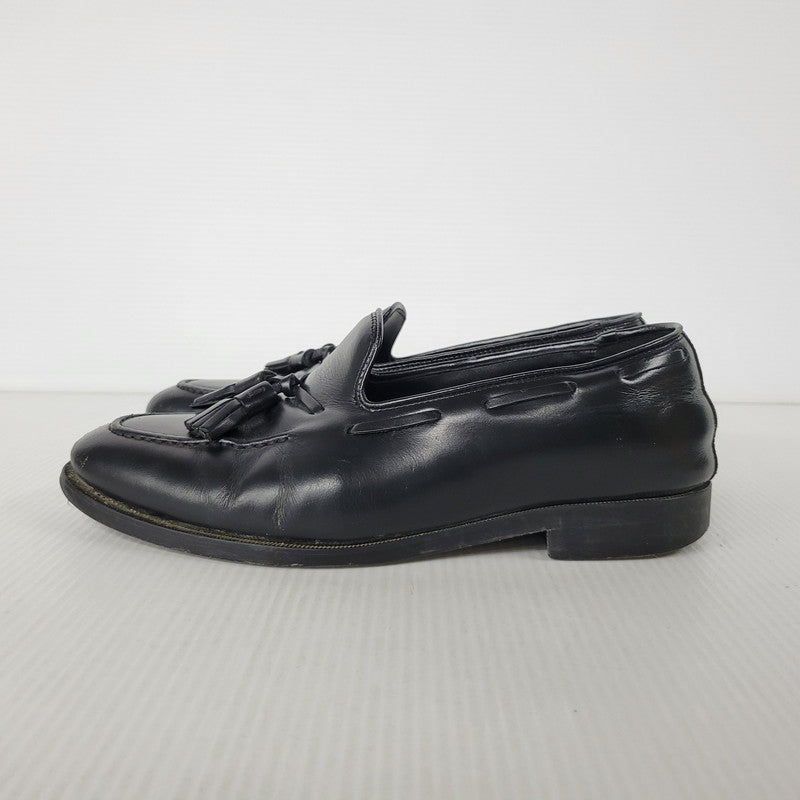 【現状渡し品】【メンズ】 TASSEL LOAFERS タッセルローファー シューズ 靴 164-251231-as-08-izu サイズ：7 1/2 カラー：ブラック 万代Net店