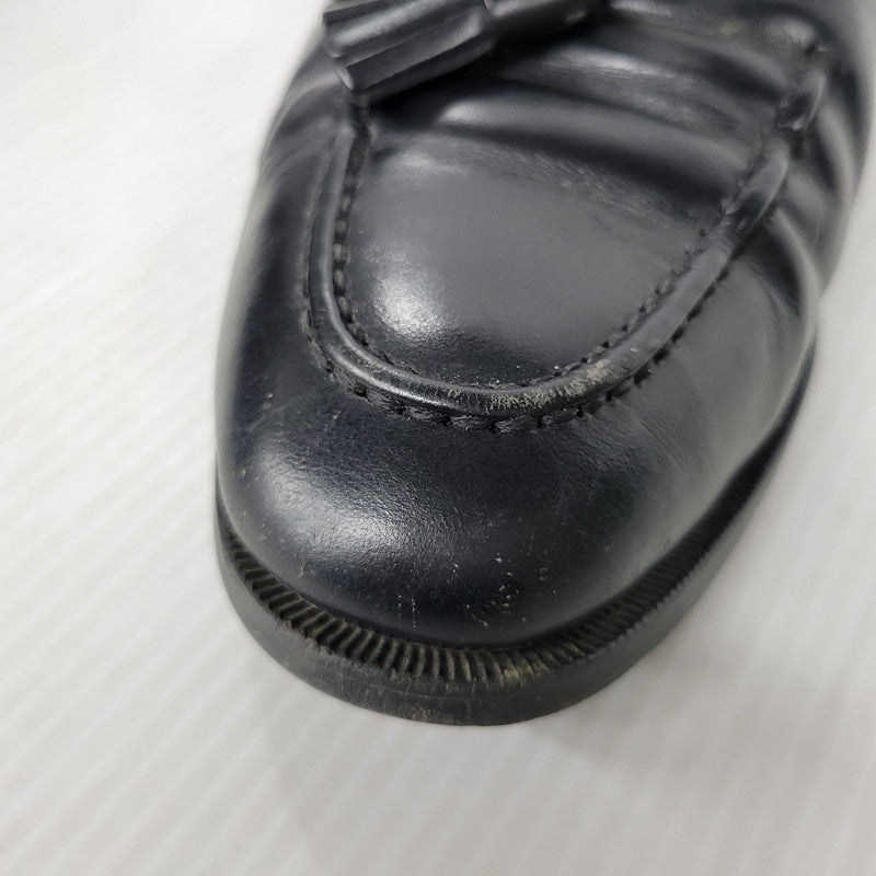 【現状渡し品】【メンズ】 TASSEL LOAFERS タッセルローファー シューズ 靴 164-251231-as-08-izu サイズ：7 1/2 カラー：ブラック 万代Net店