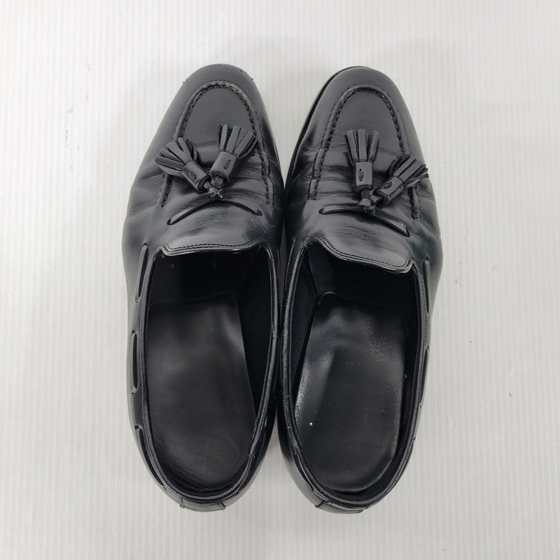 【現状渡し品】【メンズ】 TASSEL LOAFERS タッセルローファー シューズ 靴 164-251231-as-08-izu サイズ：7 1/2 カラー：ブラック 万代Net店