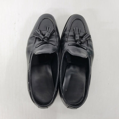 【現状渡し品】【メンズ】 TASSEL LOAFERS タッセルローファー シューズ 靴 164-251231-as-08-izu サイズ：7 1/2 カラー：ブラック 万代Net店