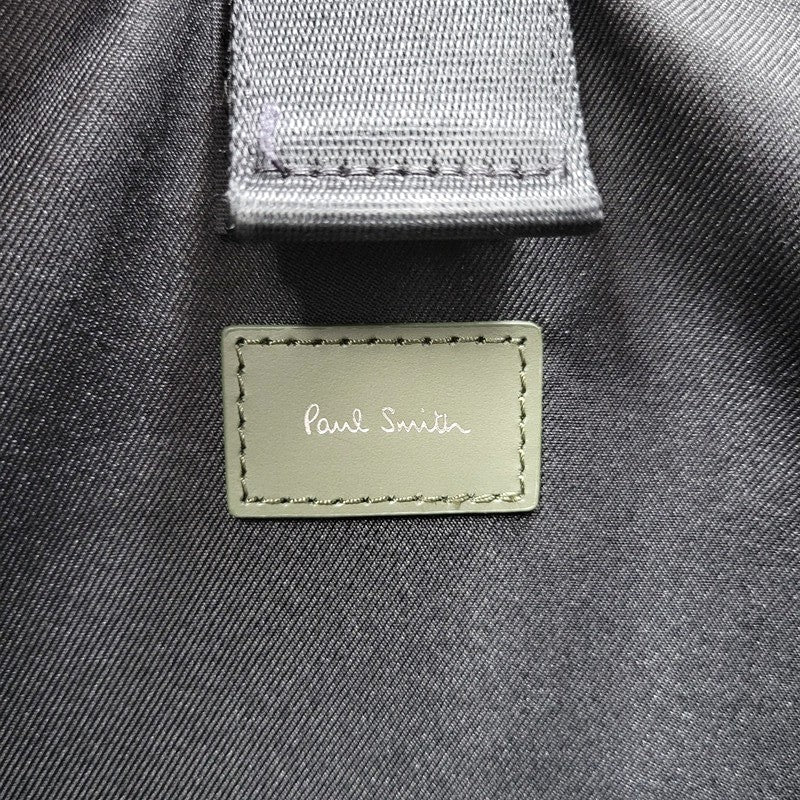 【中古品】【メンズ/レディース】 Paul Smith ポール・スミス シグネチャーストライププラー トートバッグ カバン 鞄 188-260419-as-09-izu カラー：ネイビー 万代Net店